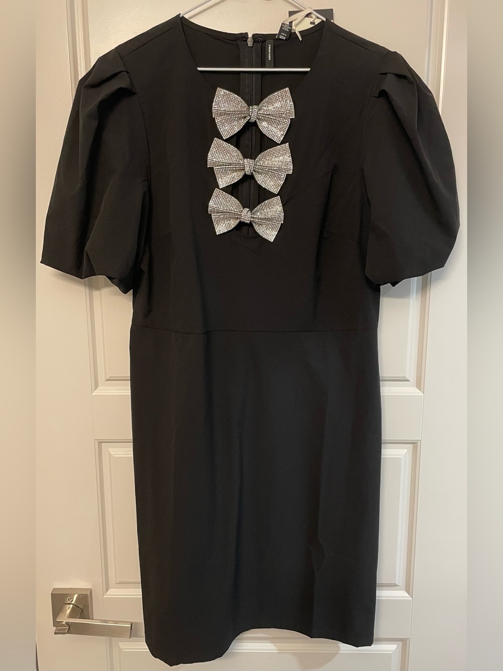 NWT Vero Moda Premium Midi Dress with Crystal Bow